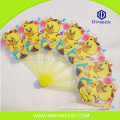 New design cute cheap mini plastic hand fan